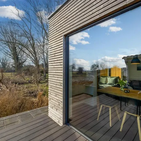 Light Flooded House On The Baltic Sea *