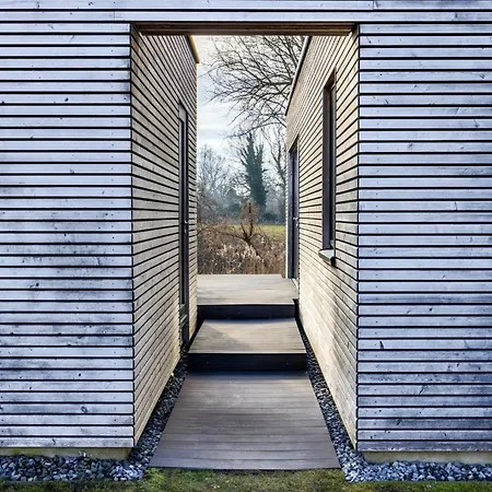 Light Flooded House On The Baltic Sea * Ahrenshoop