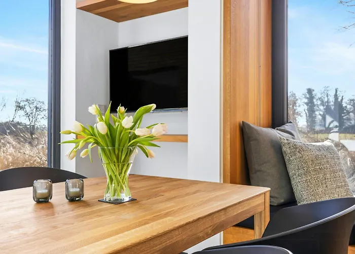 Light Flooded House On The Baltic Sea Ahrenshoop