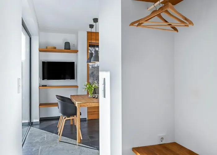 Light Flooded House On The Baltic Sea