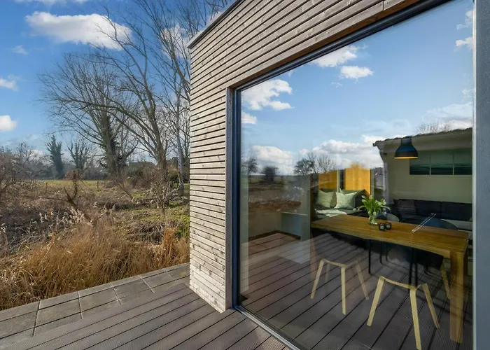 Light Flooded House On The Baltic Sea *