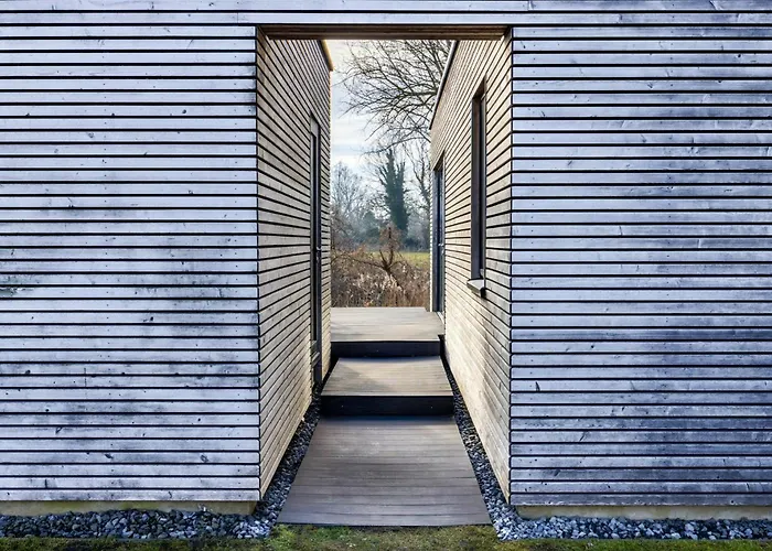 Light Flooded House On The Baltic Sea * Ahrenshoop